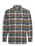 Jackson Worker Denver Plaid Fo Tops Shirts Casual Green LEVI´S Men