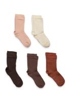 Ankle Sock - Rib  Socks & Tights Socks Multi/patterned Minymo