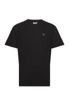 Cave Organic T-Shirt Tops T-Kortærmet Skjorte Black Fat Moose