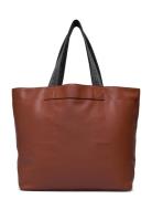 Bag Shopper Taske Brown United Colors Of Benetton