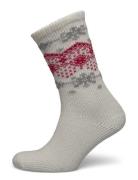 Sock Fair Isle Rag Lingerie Socks Regular Socks Cream Lindex