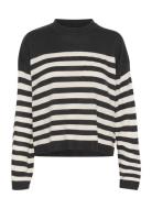 Cubay Pullover Tops Knitwear Jumpers Black Culture