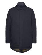 Blake Mix Coat Parka Jakke Navy Clean Cut Copenhagen