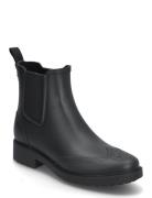 Preslie Rubber Rain Boot Gummistøvler Sko Black Lauren Ralph Lauren