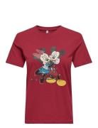 Onlmickey Life Reg S/S Top Box Xmas Jrs Tops T-shirts & Tops Short-sle...