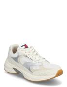 The C Y Metallic Low-top Sneakers White Tommy Hilfiger