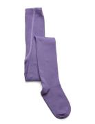 Stocking - Solid Tights Purple Minymo