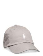 Cotton Chino Baseball Cap Designers Headwear Caps Grey Polo Ralph Laur...