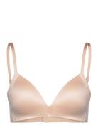 Body Make-Up Soft Touch P Ex Lingerie Bras & Tops T-shirt Bras Beige T...