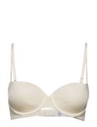 Lght Lined Balcon Lingerie Bras & Tops Balc Tte Bras Cream Calvin Klei...