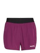 2-Lay Shorts Bottoms Shorts Sport Shorts Purple Newline