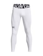 Ua Cg Armour Leggings Sport Running-training Tights White Under Armour