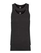 Jbs 2-Pack Singlet Bamboo Tops T-shirts Sleeveless Black JBS