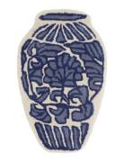Ming Vase Rug Home Textiles Rugs & Carpets Wool Rugs Blue Bongusta
