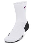 Ua P Rock Ad Plymker 1Pk Mid Sport Women Sport Clothing Sport Socks Wh...