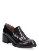 Manila Shoes Heels Heeled Loafers Black Wonders