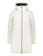 Effie Jkt W Sport Coats Padded Coats White Five Seasons