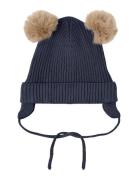 Nbnmara Knit Hat2 Accessories Headwear Hats Winter Hats Blue Name It