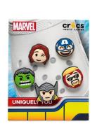 Avengers Emojis 5 Pack Sko Accessories Multi/patterned Crocs