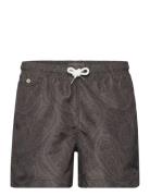 Paisley Bathing Trunks Designers Shorts Green Morris