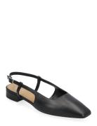 Flat Sling-Back Designers Sandals Flat Black Apair