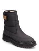 Z U Textile Shoe Shoes Boots Winter Boots Black Sneaky Steve