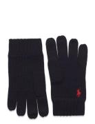 Signature Pony Wool Gloves Accessories Gloves Finger Gloves Black Polo...