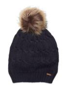 Hat W. Detachable Fake Fur Accessories Headwear Hats Winter Hats Black...