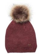 Hat W. Detachable Fake Fur Accessories Headwear Hats Winter Hats Red M...