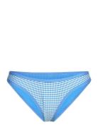 Gingham Scoop Bottom Sport Bikinis Bikini Bottoms Bikini Briefs Blue S...