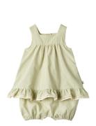 Dress Suit Harriet Bodies Sleeveless Bodies Green Wheat