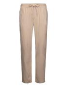 Patrick Linen Pants Bottoms Trousers Linen Trousers Beige Les Deux