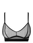 Mesh Balc Tte Lingerie Bras & Tops Balc Tte Bras Black Understatement ...