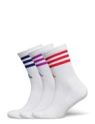 3S C Spw Crw 3P Sport Women Sport Clothing Sport Socks White Adidas Pe...