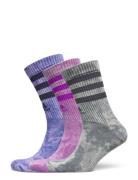 3S C Crw Wash3P Sport Women Sport Clothing Sport Socks Multi/patterned...