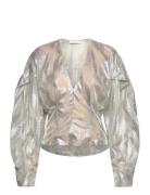 Berma Designers Blouses Long-sleeved Silver IRO