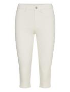 Vijeggy Ana Rw Capri Jeggins Bottoms Trousers Capri Trousers White Vil...