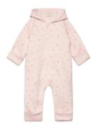 Wholesuit W. Lining Outerwear Coveralls Softshell Coveralls Pink Fixon...