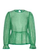 Sequins Blouse Designers Blouses Long-sleeved Green Stella Nova