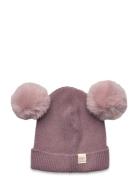 Bergen Hat - Pompons Accessories Headwear Hats Winter Hats Purple Mp D...