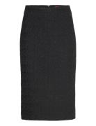 Ratisi-1 Skirts Knee-length & Midi Skirts Black HUGO