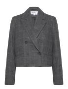 Srannie Blazer Blazers Cropped Blazers Grey Soft Rebels