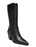 Women Boots Shoes Boots Cowboy Boots Black NEWD.Tamaris