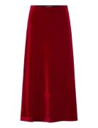 Meyapw Sk Skirts Knee-length & Midi Skirts Red Part Two