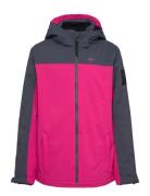 Paley Jkt Jr Outerwear Snow-ski Clothing Snow-ski Jacket Pink Five Sea...