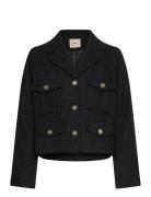 Darcy Blazers Cropped Blazers Black SUNCOO Paris