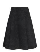 Lettering Lacroix Skirts Knee-length & Midi Skirts Black Desigual