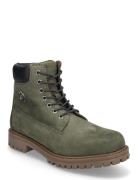 321Anv Shoes Boots Winter Boots Green Bugatti