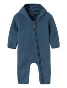 Nbnmeeko Fleece Suit Outerwear Fleece Outerwear Fleece Coveralls Blue ...