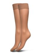 Knee High 20 Den 2 P The Comfo Lingerie Socks Knee High Socks Beige Li...